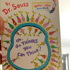 Dr. Seuss Colorful Oh, the Thinks You Can Think! Book